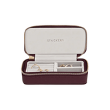 Schmuckschatulle zum Reisen | Dunkelrot – Vorbestellung