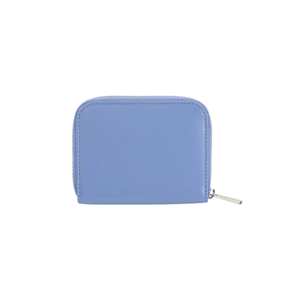 Mini Wallet | Sky Blue & Silber – Vorbestellung