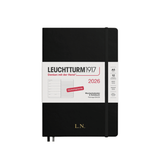 Wochenkalender 2026 A5 Hardcover | Schwarz