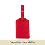 Luggage Tag | Scarlet & Silver