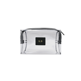 Personalisierbarer Kulturbeutel in Schwarz