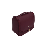 Kosmetiktasche mit Aufhängung M | Dunkelrot – Vorbestellung