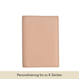 Passport Cover Grained Leather | Beige