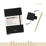 Notizbuch A5 Hardcover | Schwarz