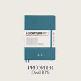 Notebook A5 Hardcover | Stone Blue