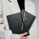 Notizbuch A5 Hardcover | Schwarz