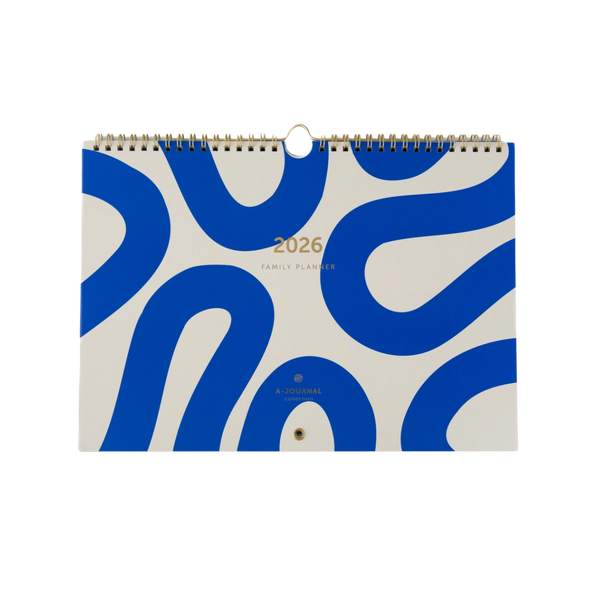 Familien Kalender 2026 | Flow Blue