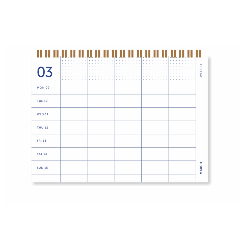 Familien Kalender 2026 | Flow Blue