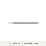 Drehgriffel mit Gravur