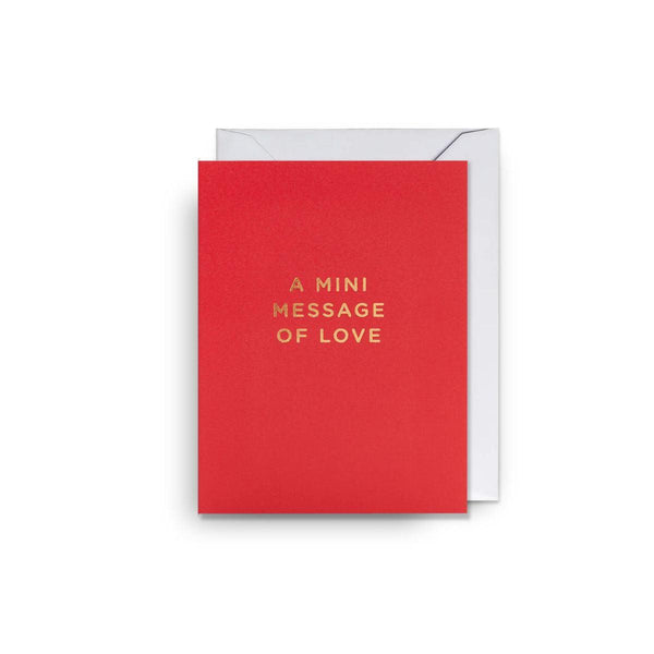 Greeting Card Mini | A Mini Message Of Love