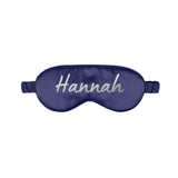 Schlafmaske mit Personalisierung | Nachtblau
