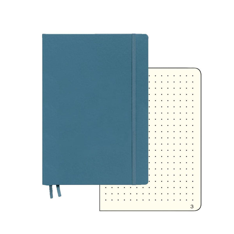 Notizbuch A5 Hardcover | Stone Blue