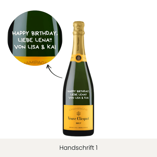 Personalisierter Champagner | Veuve Clicquot Brut