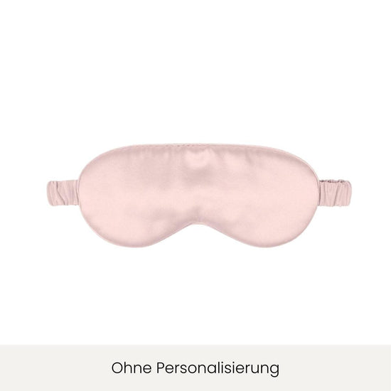 Schlafmaske mit Personalisierung | Blush