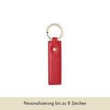 Schlüsselanhänger Classic | Scarlet & Gold - Schlüsselanhänger in Knallrot | Personalisiert | MERSOR