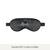 Silk Sleep Mask | Black