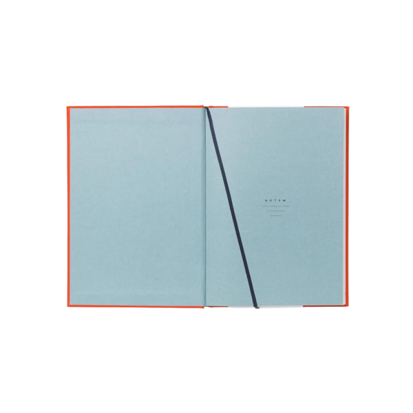 Personalisierbares Notizbuch in Rot