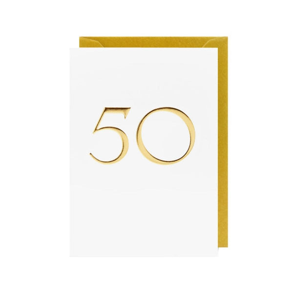 Geburtstagskarte 50 Jahre | MERSOR