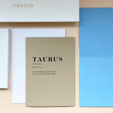 Grußkarte Taurus als Geschenk | MERSOR