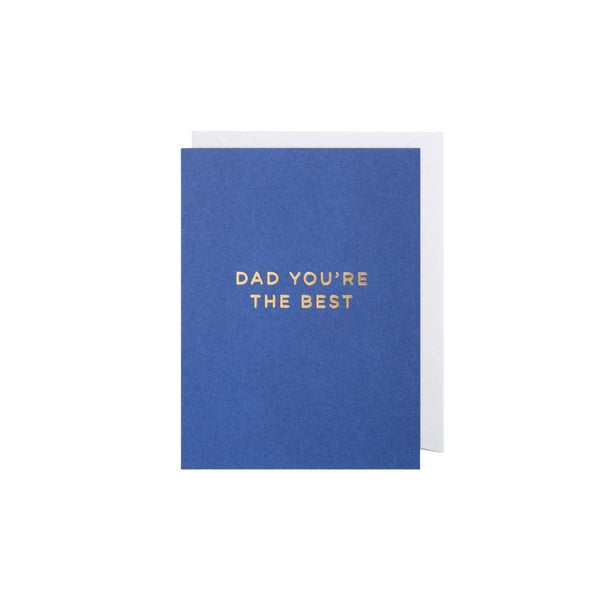 Dad you’re the best Grußkarte | MERSOR