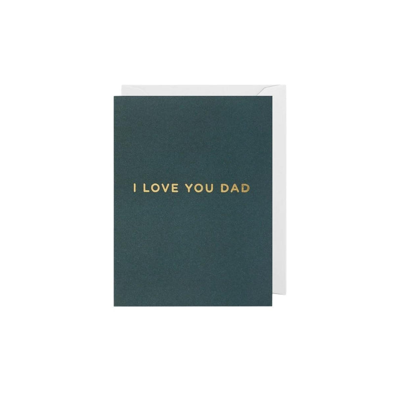 I Love You Dad Grußkarte | MERSOR