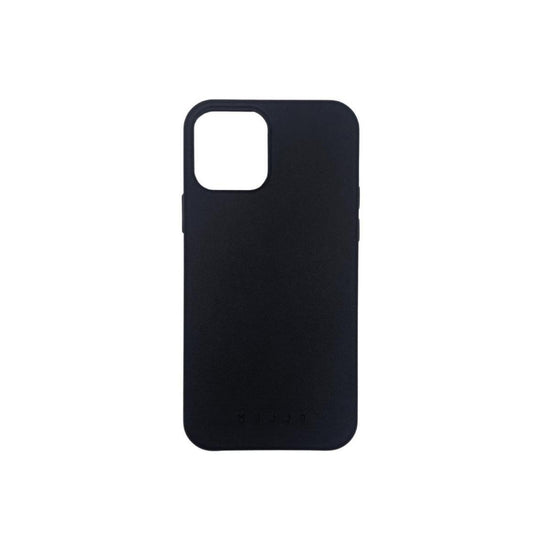 iPhone 12 Hülle (Pro, Mini) aus Leder | Schwarz