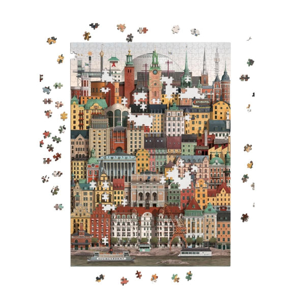 Puzzle Stockholm von Martin Schwartz | MERSOR
