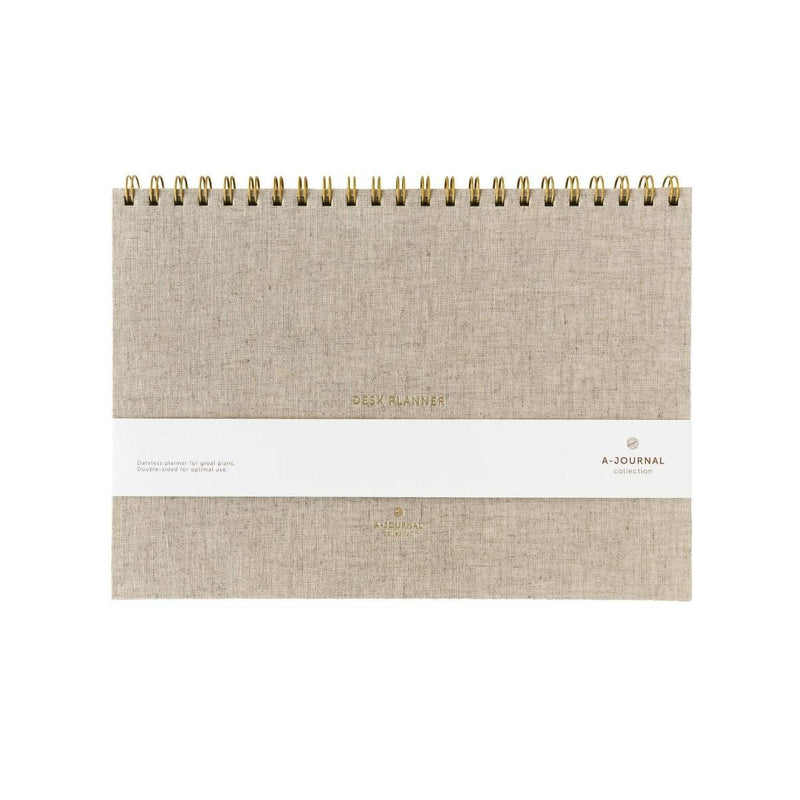 Desk Planner von A-Journal in Beige | MERSOR