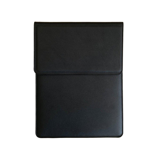 Laptop Sleeve Glattleder | Schwarz